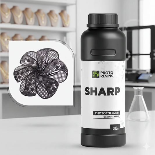 ProtoSpeed SHARP – The Ultimate High-Detail Casting Resin