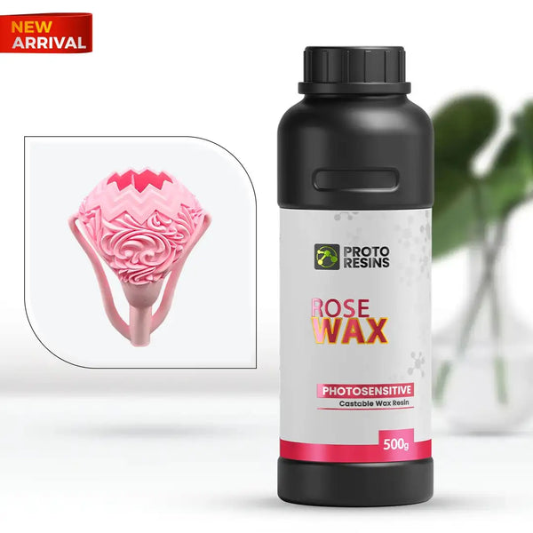 ProtoSpeed ROSEWAX - Zero-Mark Resin for Silk-Smooth Surface Finishing